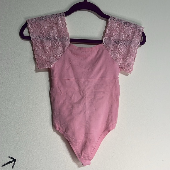 Pink body suit - Picture 2 of 2